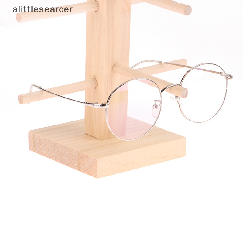 Giá Đỡ Trưng Bày Mắt Kính 5 Kích Cỡ Bằng Gỗ Tự Nhiên Sáng Tạo