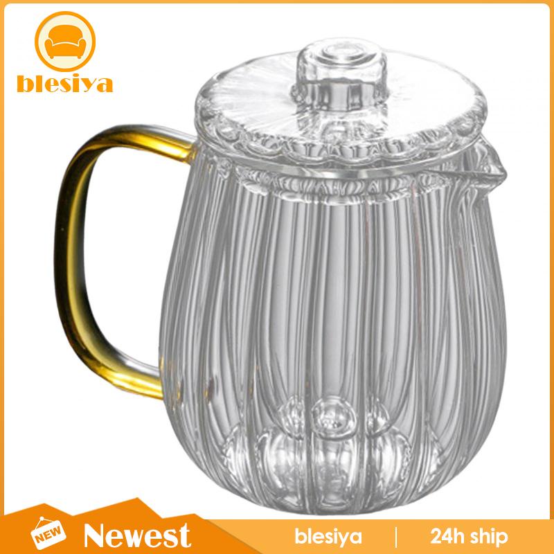 Bình Thủy Tinh Đựng Trà / Cà Phê Dung Tích Lớn Có Nắp Siêu Bền