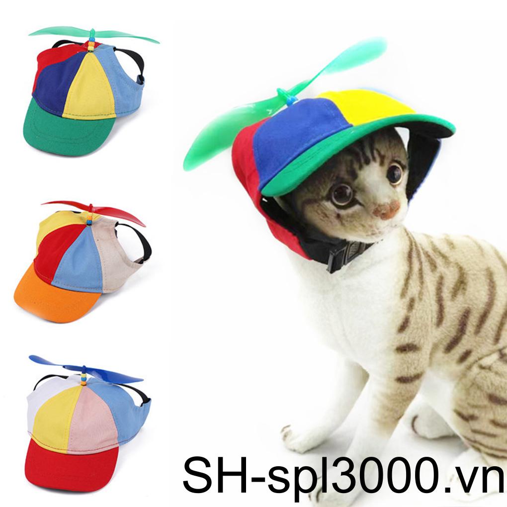Mũ Lưỡi Trai Nhiều Màu Tùy Chỉnh Chống Nắng Thời Trang Mùa Hè Cho Thú Cưng