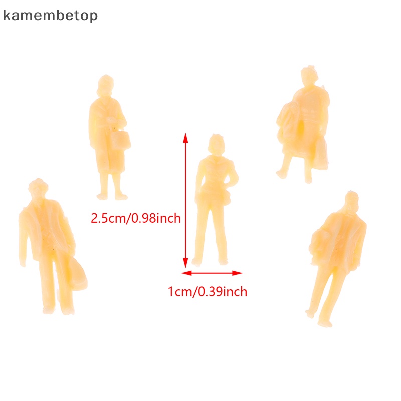 Bộ 50 Mô Hình Người Đứng Tỉ Lệ 1: 87