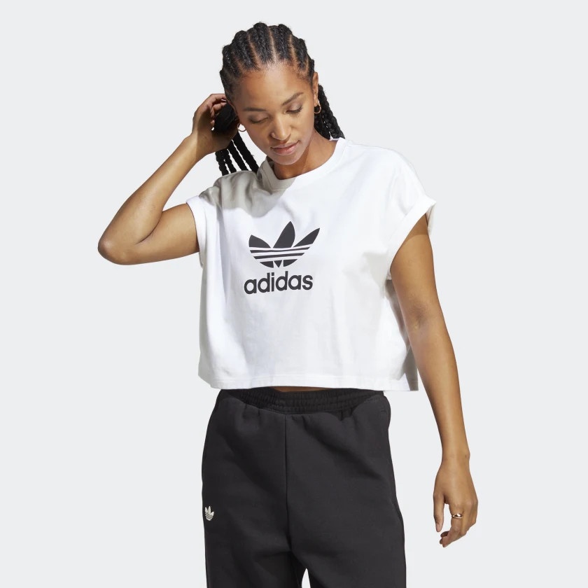 Áo thun croptop Adidas chính hãng
