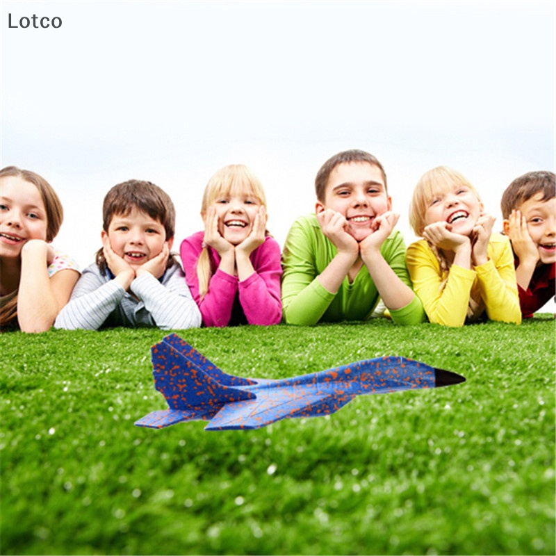 Lotco EPP bọt tay ném máy bay ngoài trời ra mắt tàu lượn máy bay trẻ em Quà Tặng đồ chơi VN