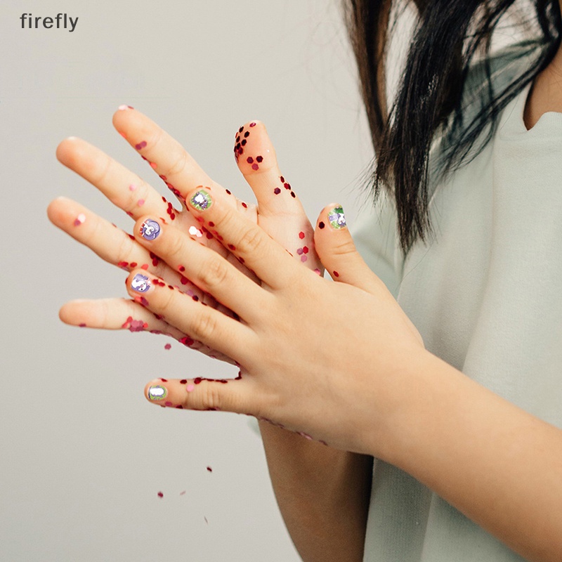 Miếng Dán Trang Trí Móng Tay Hình Động Vật Hoạt Hình 3D Dễ Thương Dành Cho Trẻ Em