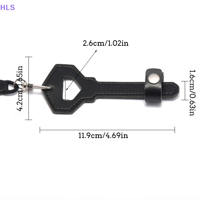 Dây Da Đeo Mắt Kính Hình Chìa Khóa Độc Đáo