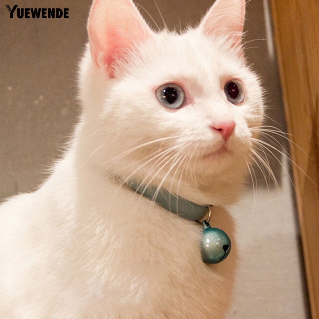 Yq.e Vòng Cổ Gắn Chuông Thoáng Khí Tháo Gỡ Nhanh Trang Trí Cho Thú Cưng