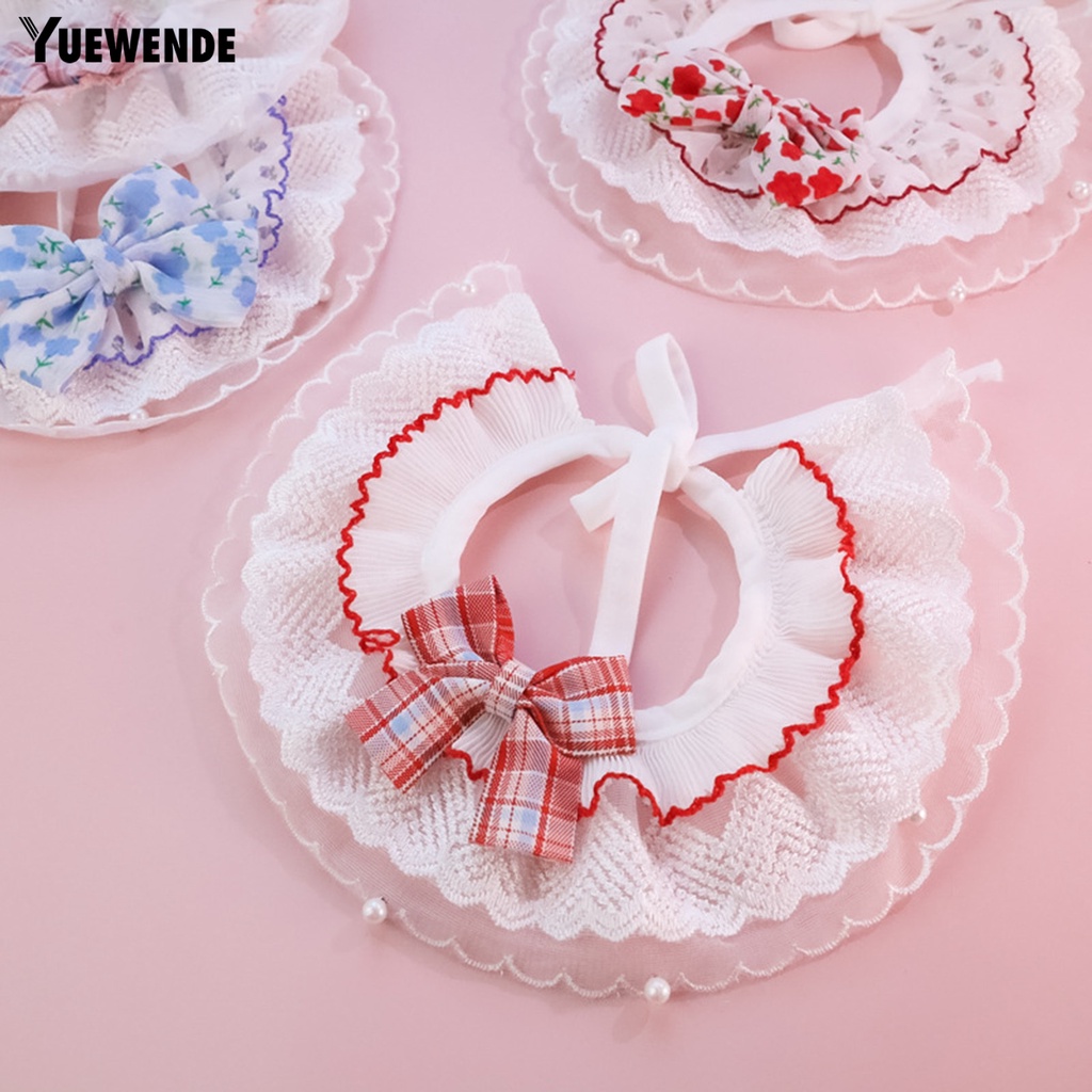 Yq.e Yếm Ăn Bằng Polyester In Họa Tiết Nhiều Màu Sắc Thân Thiện Với Da Chống Mòn Không Gây Kích Ứng Dễ Mặc Dành Cho Thú Cưng