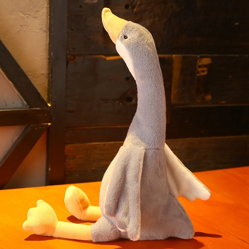 Thú Nhồi Bông Hình Con Ngỗng Dài 40CM Mềm Mại Dễ Thương Cho Bé