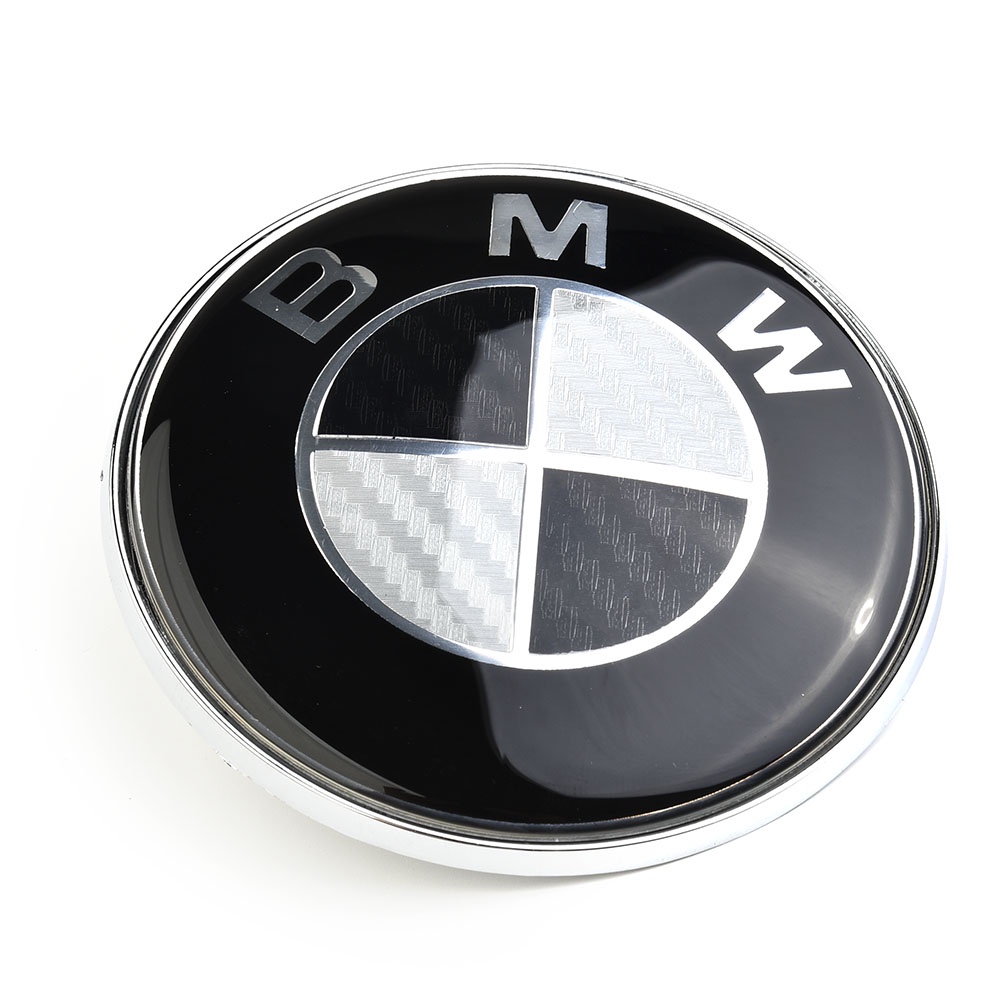 Logo Trang Trí Xe Hơi BMW E46 E36 E39 E90 1 3 5 7 Kích Thước 82mm Chất Lượng Cao