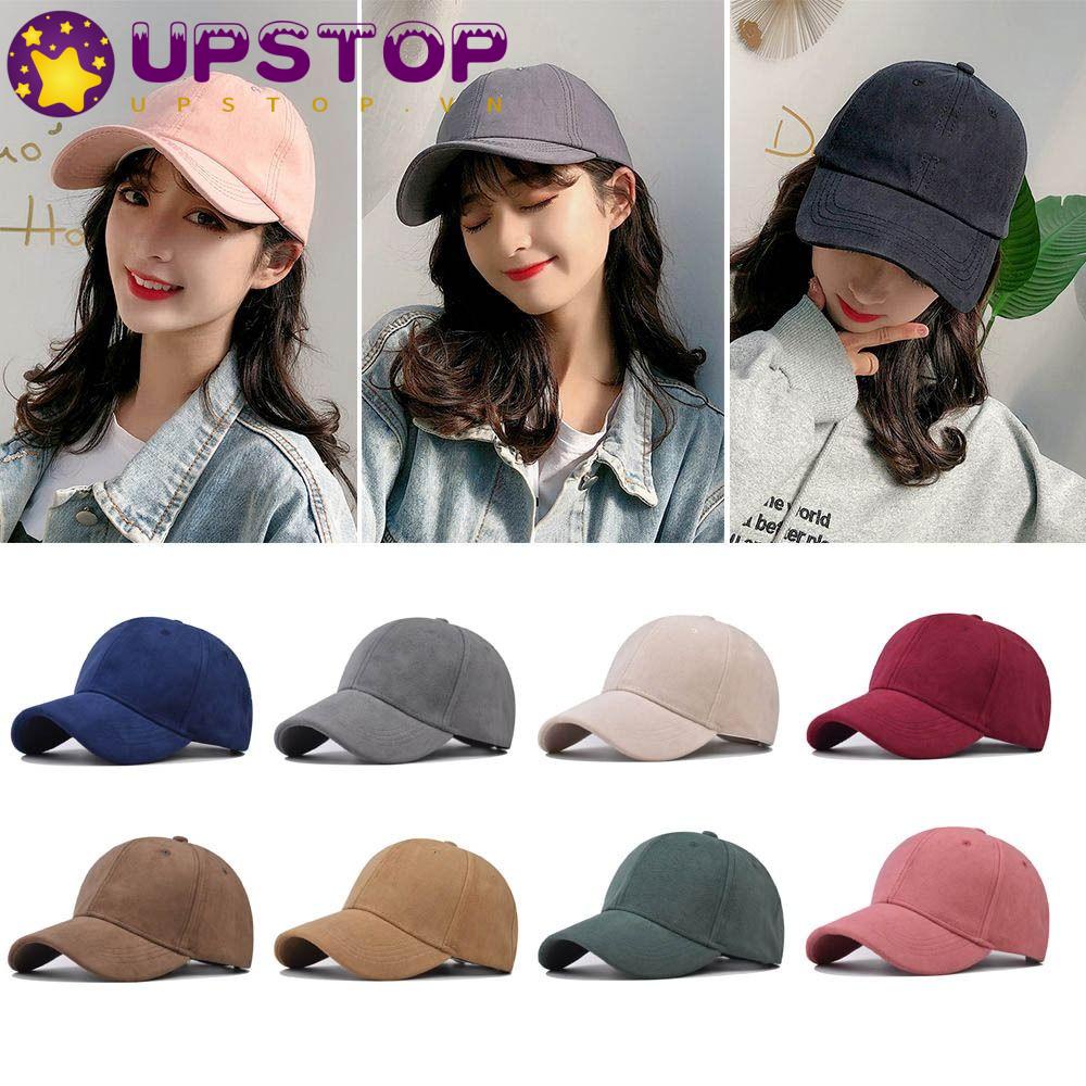 Mũ Lưỡi Trai Da Lộn Màu Sắc Thời Trang Cho Nam