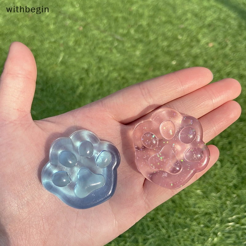 Đồ chơi squishy Giảm Stress Hình Bàn Chân Mèo Dễ Thương Cho Bé
