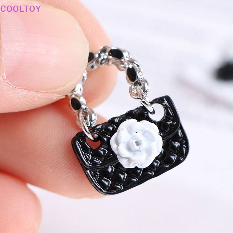 Bộ 2 Túi Xách Da Thời Trang Cho Búp Bê 1: 6 1: 12