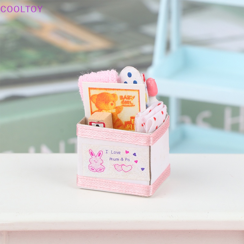 Hộp Mini Dễ Thương 1: 12 Dùng Để Trang Trí Nhà Búp Bê