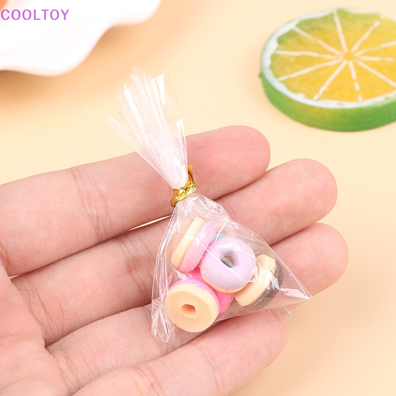 Cooltoy Set 6 Mô Hình Kẹo Macaron Trang Trí Tiểu Cảnh Nhà Búp Bê