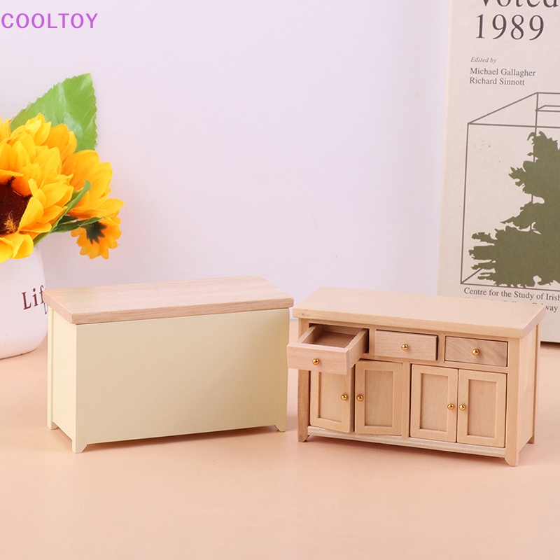 Cooltoy Mô Hình Phòng Ngủ / Phòng Khách Mini Tỉ Lệ 1: 12 Trang Trí Nhà Búp Bê