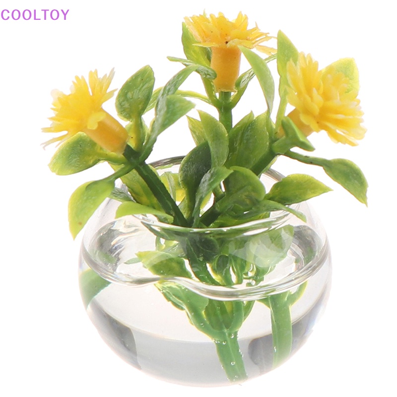 Cooltoy Chậu Cây Xanh Trang Trí Nhà Búp Bê Tỉ Lệ 1: 12