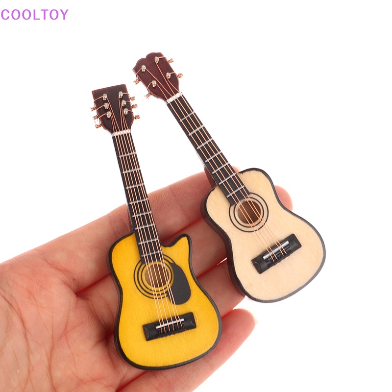 Cooltoy Đàn Guitar Điện Đồ Chơi Mini Trang Trí Nhà Búp Bê