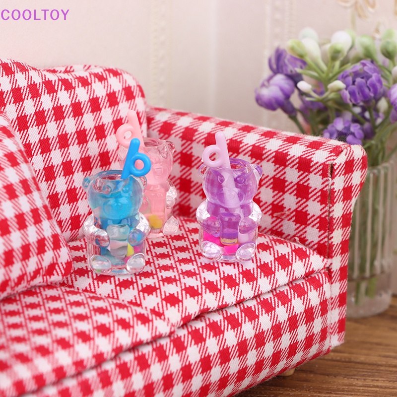 Set 5 Bình Nước Mini Tỉ Lệ 1: 12 Xinh Xắn Dùng Để Trang Trí Nhà Búp Bê