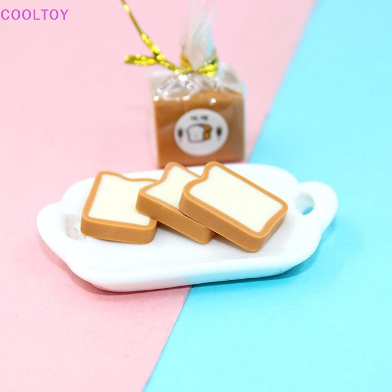 Set 4 Túi Bánh Mì Sandwich Tỉ Lệ 1: 12 Trang Trí Nhà Búp Bê