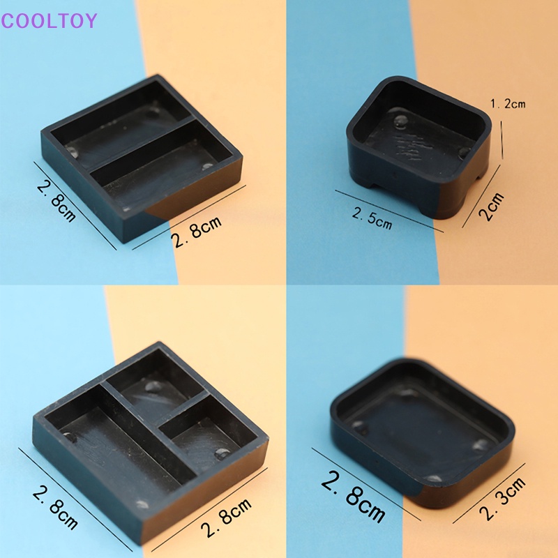 Set 5 Khay Đựng Món Tráng Miệng 1: 12 Trang Trí Nhà Búp Bê