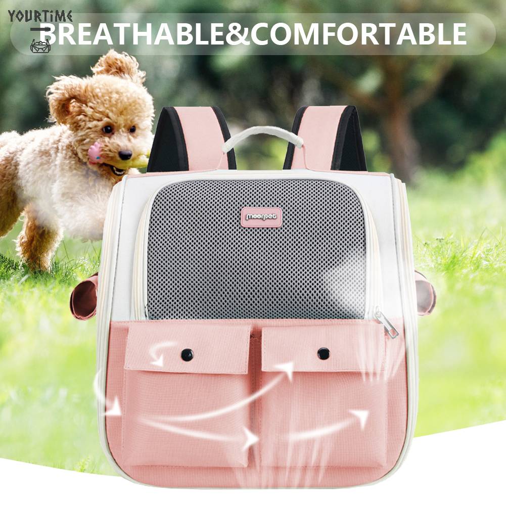 Ba Lô Đựng Thú Cưng Thoáng Khí Gấp Gọn Tiện Lợi