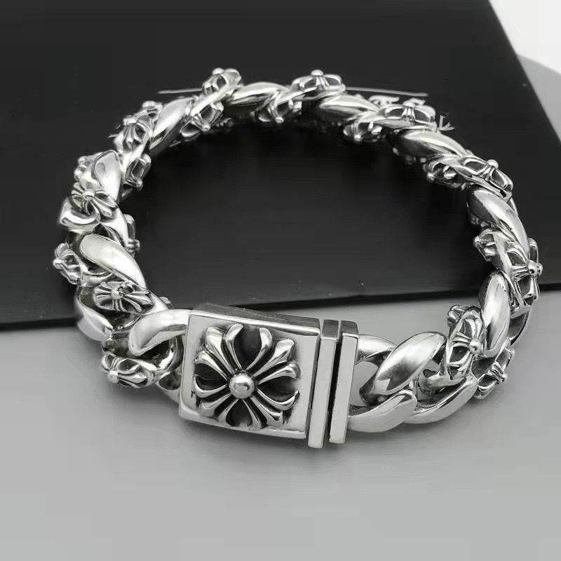 Vòng Đeo Tay Dạng Chuỗi Neo Đá Lăn Phong Cách Mới Cho Nữ Haobing boutiqu