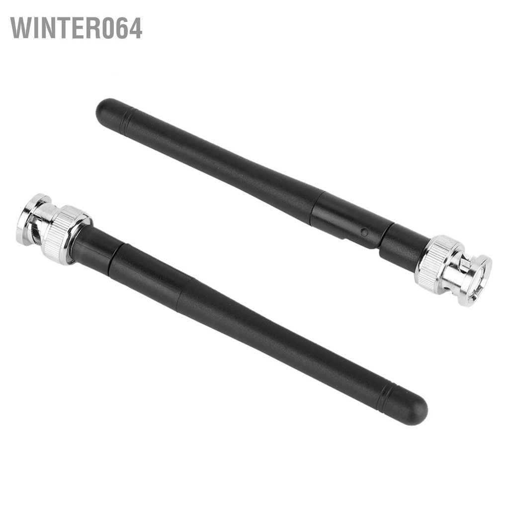 Winter064 2 CHIẾC Ăng Ten UHF với Đầu Nối BNC cho Thu EW100 EW300 EW500 G3 HM
