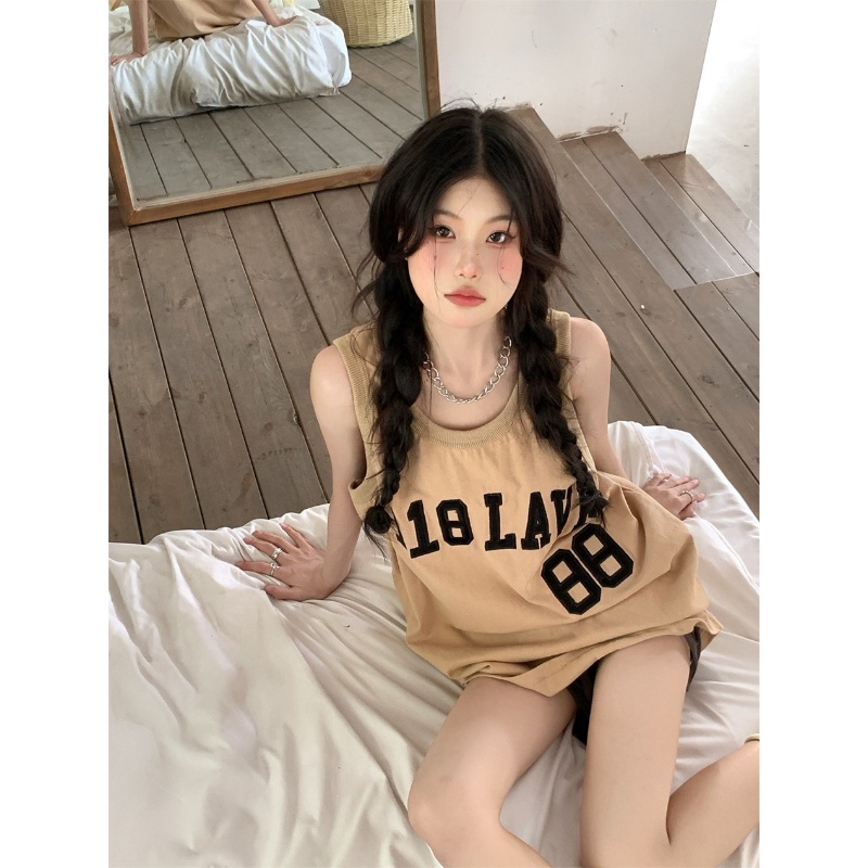 Áo Thun Nữ Cộc Tay Thêu Chữ Thời Trang