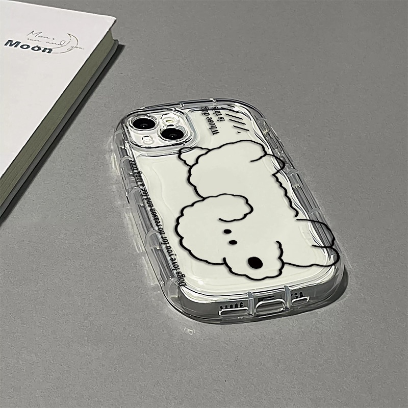 Ốp Điện Thoại Silicon Mềm Trong Suốt Chống Sốc Họa Tiết Dễ Thương Cho IPhone 14 13 12 11 Pro Max XS X XR 8 + 7 Plus