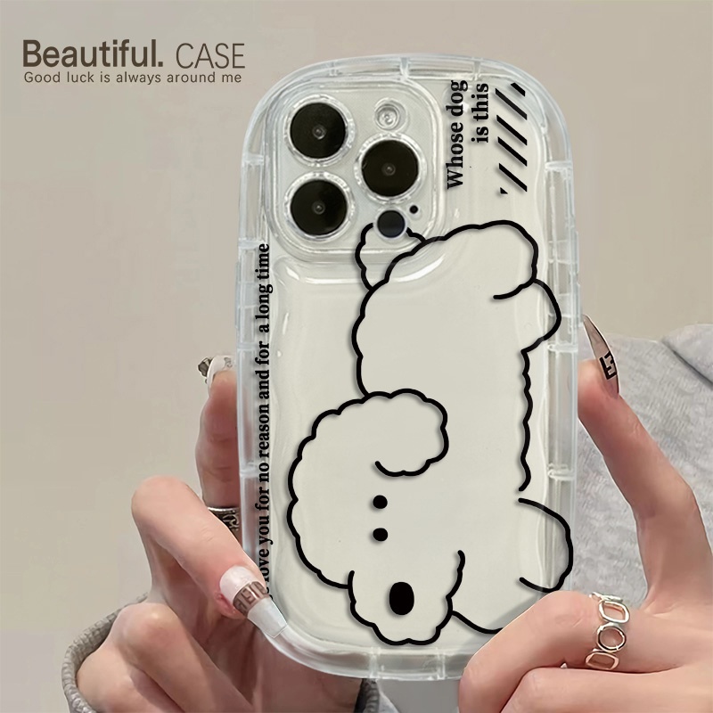 Ốp Điện Thoại Silicon Mềm Trong Suốt Chống Sốc Họa Tiết Dễ Thương Cho IPhone 14 13 12 11 Pro Max XS X XR 8 + 7 Plus