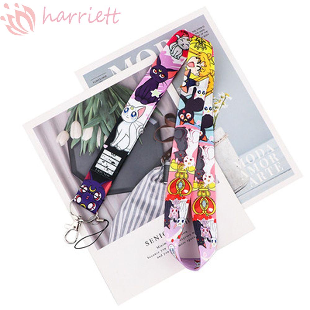 Dây Đeo Cổ Gắn Điện Thoại Họa Tiết Hoạt Hình Mặt Trăng Dễ Thương