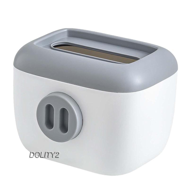 Set 2 Hộp Đựng Khăn Giấy Với Lò Xo Tiện Dụng Cho Nhà Bếp