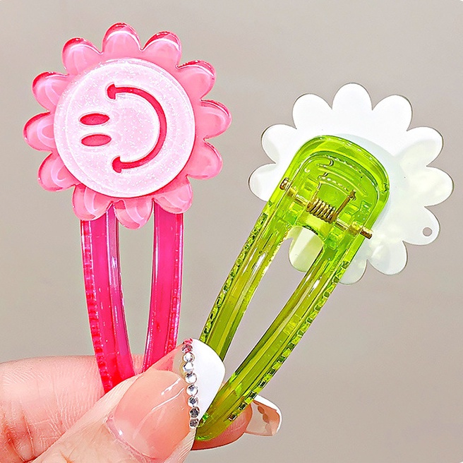 Kẹp TóC HìNh Hoa HướNg Dương CườI Dễ Thương Cho Bé GáI