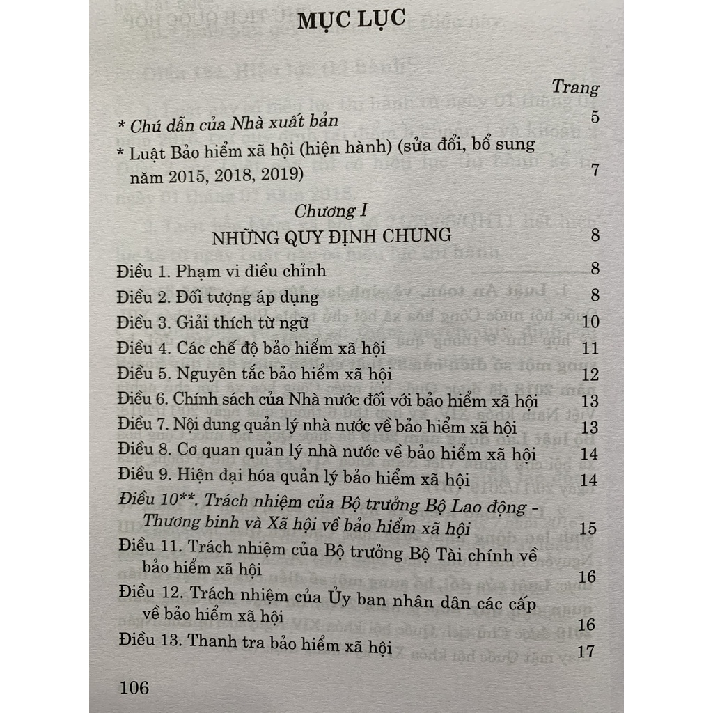 Sách- Luật Bảo Hiểm Xã Hội   - Nhà Sách Sự Thật