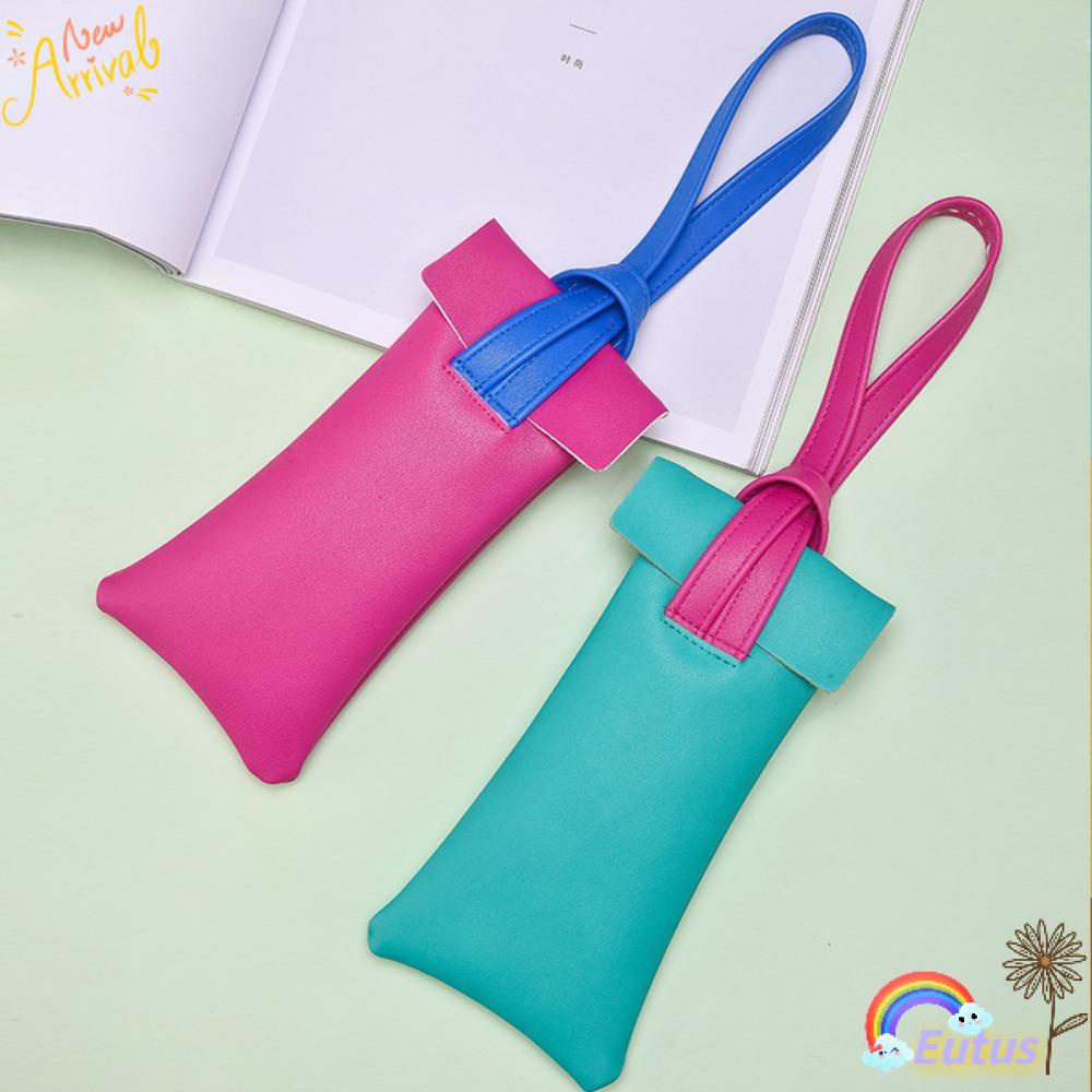 Ốp Điện Thoại Da PU Có Ngăn Đựng Mắt Kính Tiện Dụng