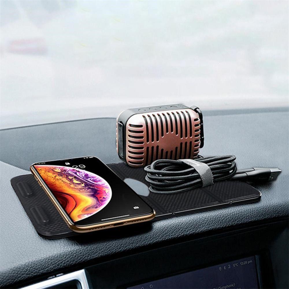 Giá Đỡ Điện Thoại Chống Trượt Có Thể Gập Lại Gắn Bảng Điều Khiển Xe Hơi