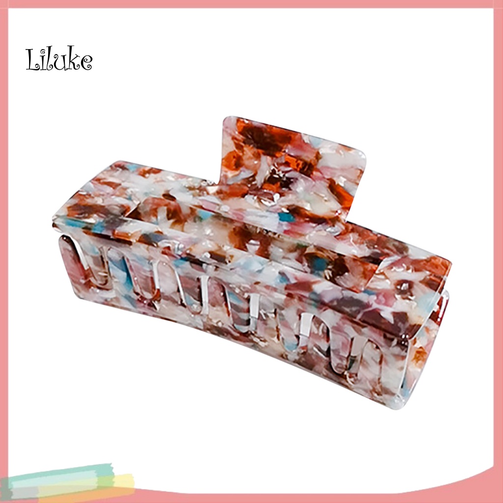 Kẹp Tóc Hợp Kim Màu Trơn Kiểu Dáng Retro Thời Trang Cho Nữ