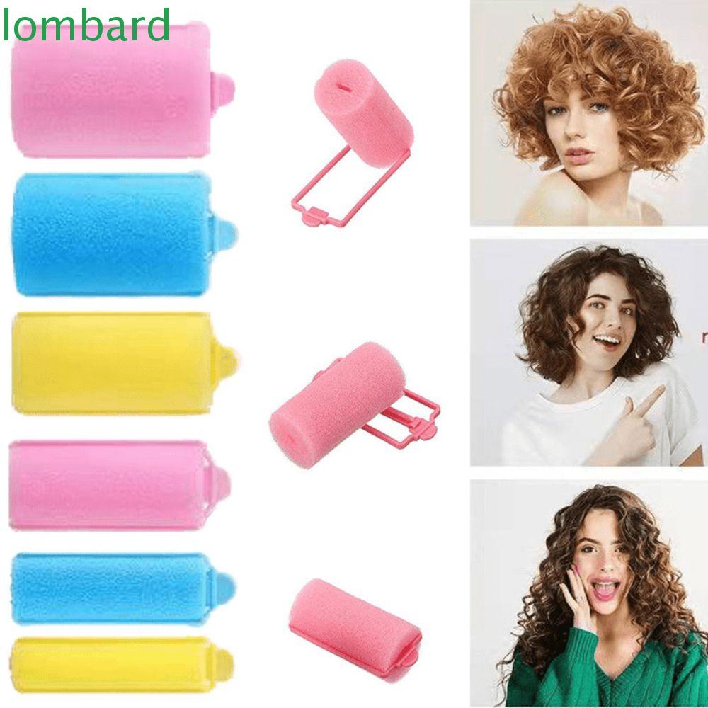 Set 6-14 Lô Xốp Hỗ Trợ Tạo Kiểu Tóc Xoăn DIY Tiện Lợi Dành Cho Salon