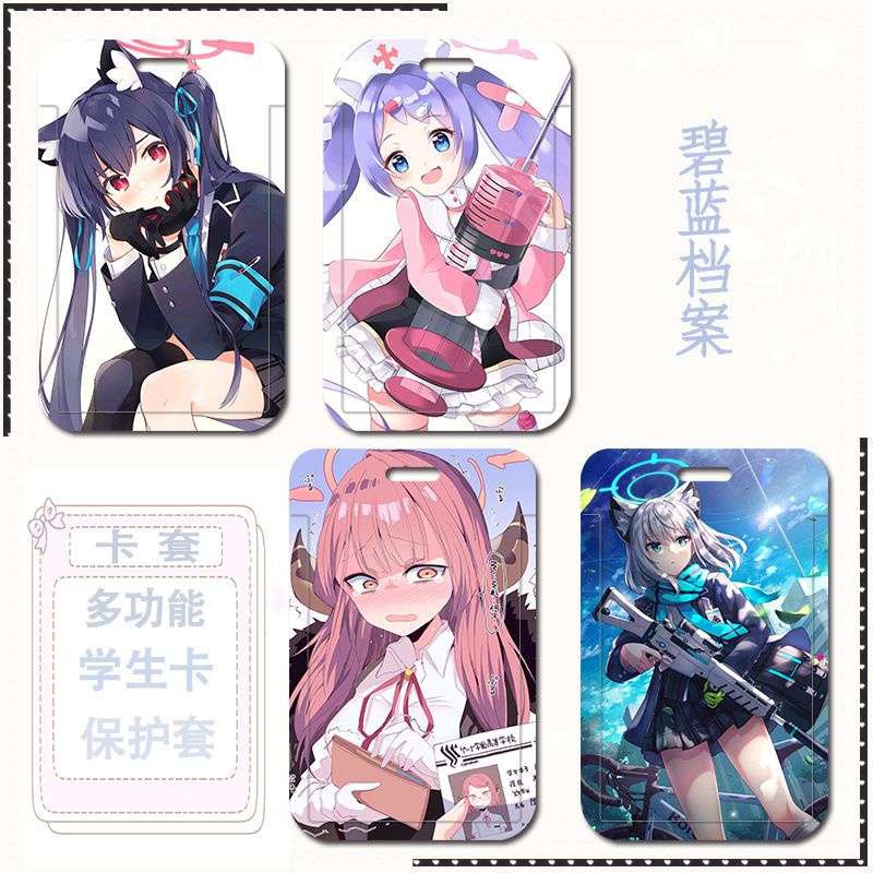 Vỏ Bọc Thẻ ID / Thẻ ID Họa Tiết Hoạt Hình Anime Dễ Thương DIY
