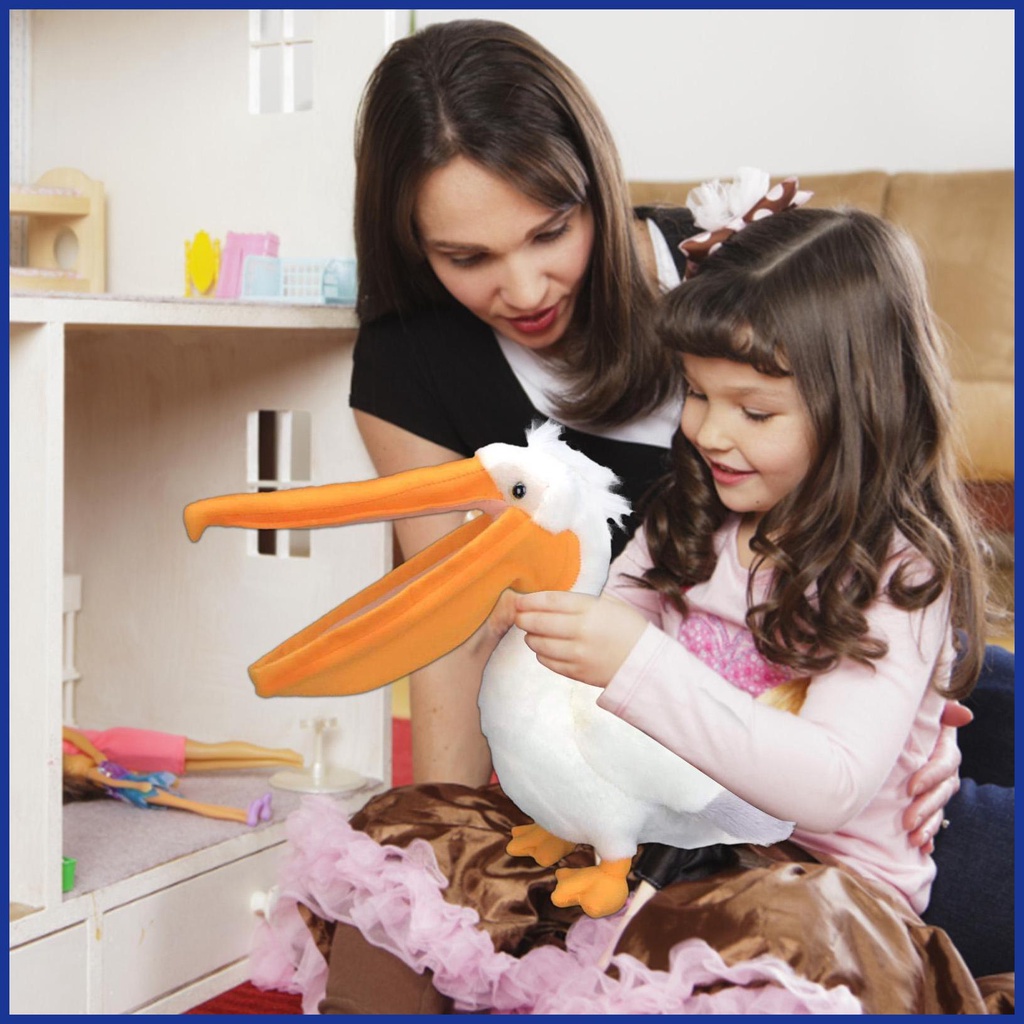 Đồ chơi nhồi bông Pelican 11.81in Mềm Mại Đáng Yêu Trang Trí Nội Thất