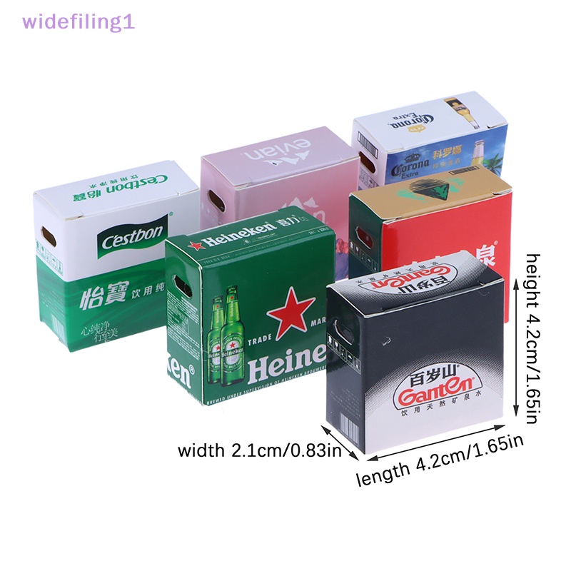 Mô Hình Chai Bia Đồ Chơi Mini widefiling1 Dùng Để Trang Trí Nhà Búp Bê