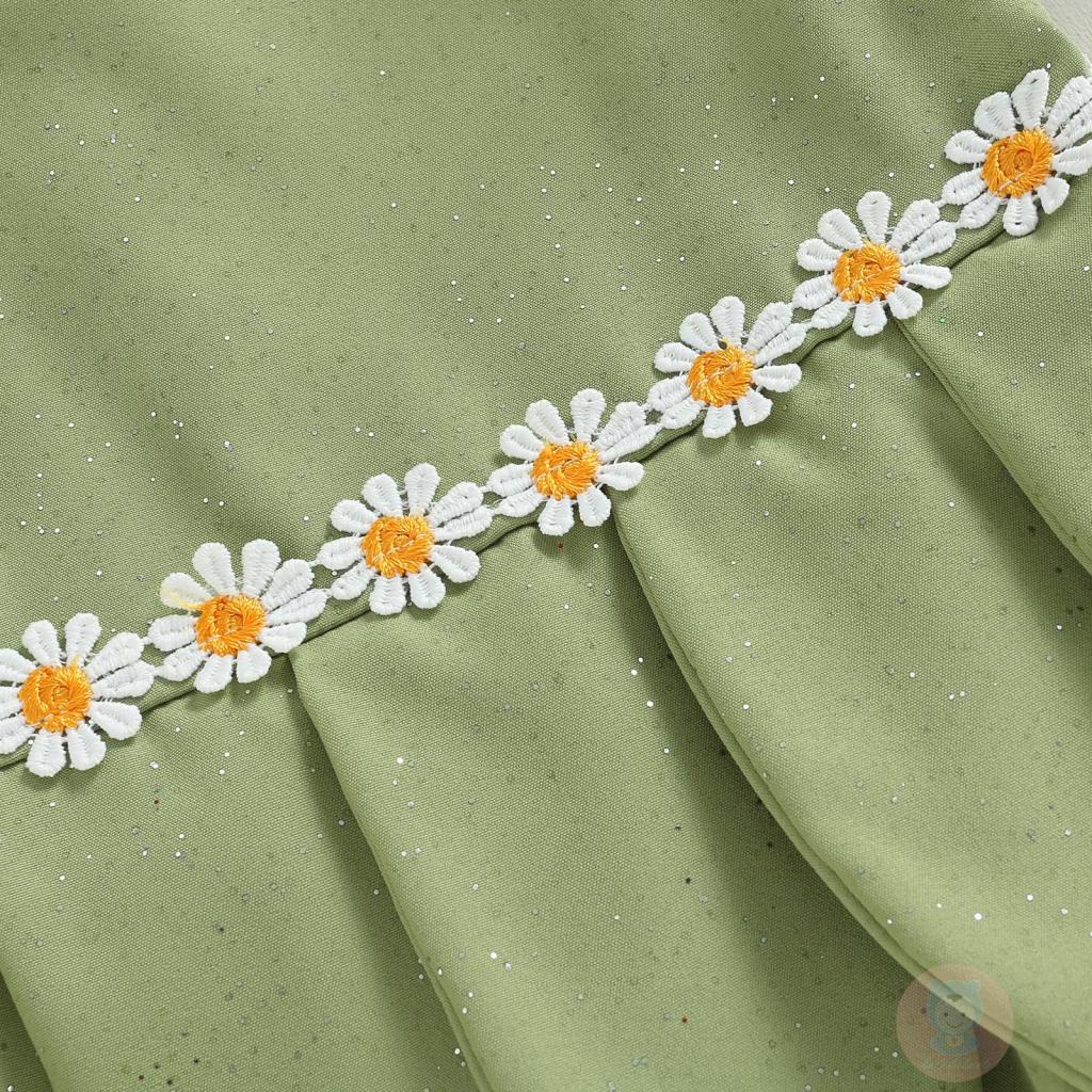 Áo Liền Quần Sát Nách In Hoa Cho Bé Gái LAA6-Baby