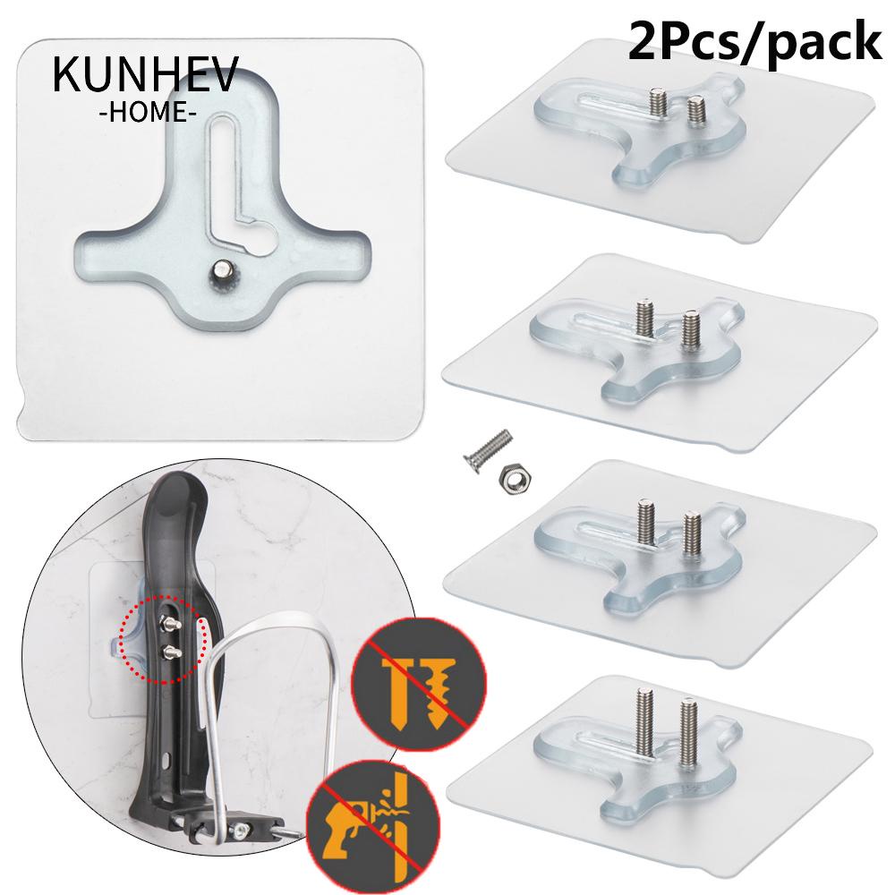 KUNHEV Set 2 Móc Treo Tranh Dán Tường Không Cần Khoan Siêu Bền Tiện Dụng