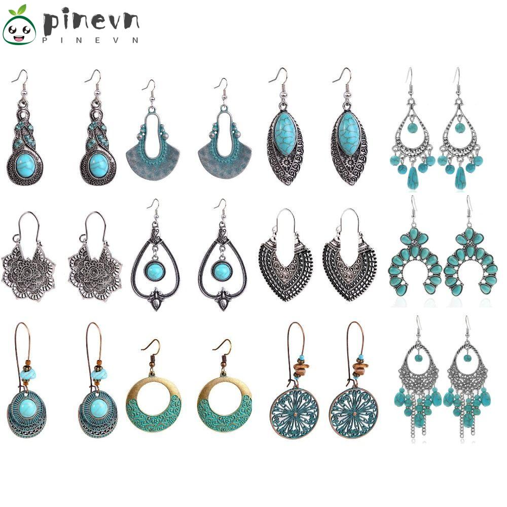 Bộ Bông Tai Dạng Vòng Thời Trang Cho Nữ