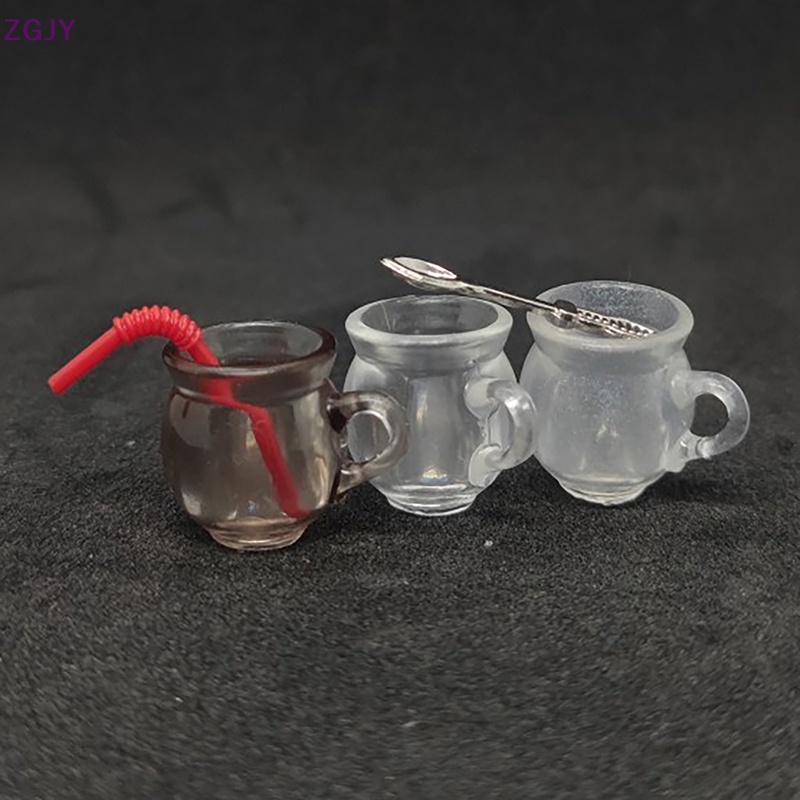 Bộ Ly Nước Đồ Chơi Bằng Silicon Cho Nhà Búp Bê Mới