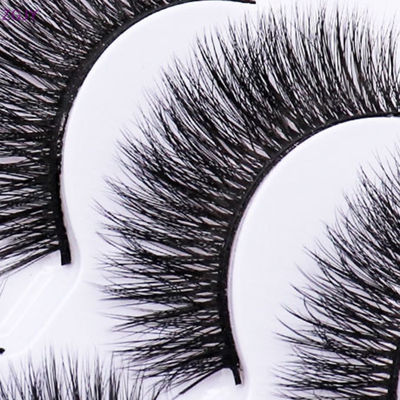 Set 5 Cặp Lông Mi Giả 3D Tự Nhiên ZGJY