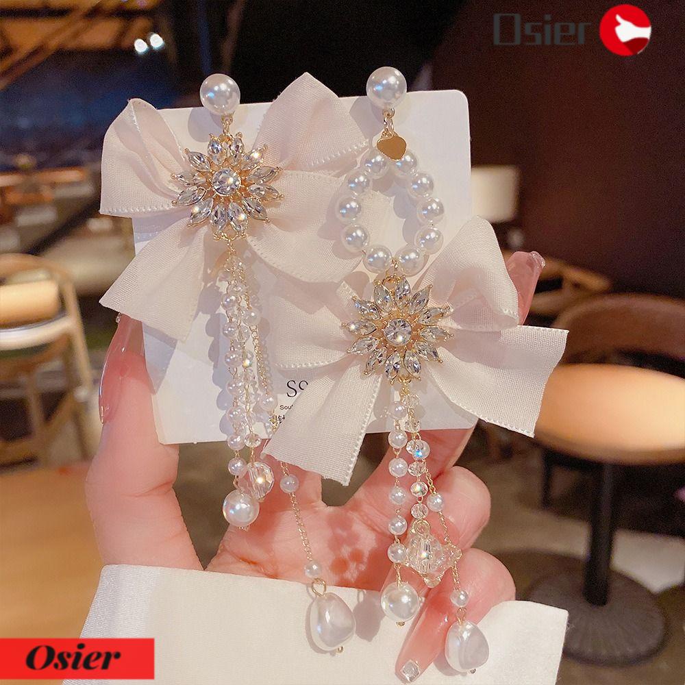 OSIER1 Bông Tai Hình Giọt Nước Thời Trang Hàn Quốc Cho Nữ 1