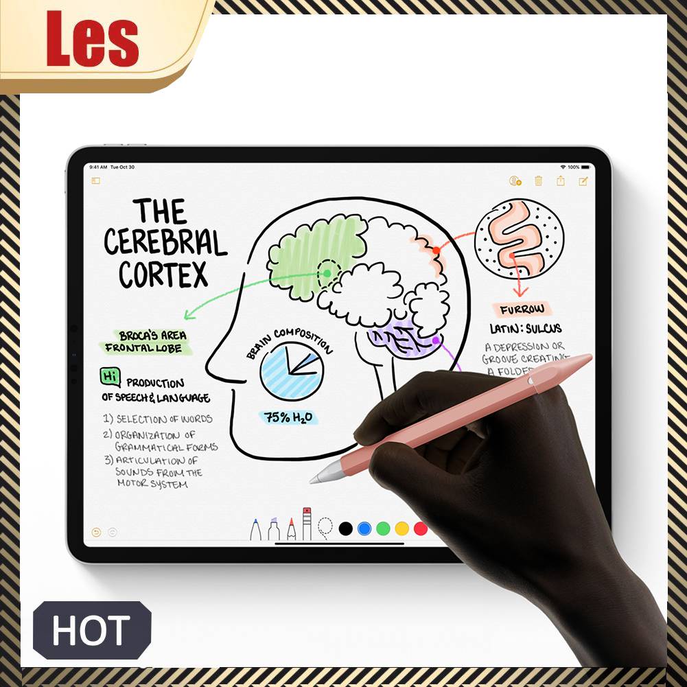 Vỏ Silicon Mềm Bảo Vệ Bút Cảm Ứng Máy Tính Bảng Cho Appie Pencil 2 Ốp