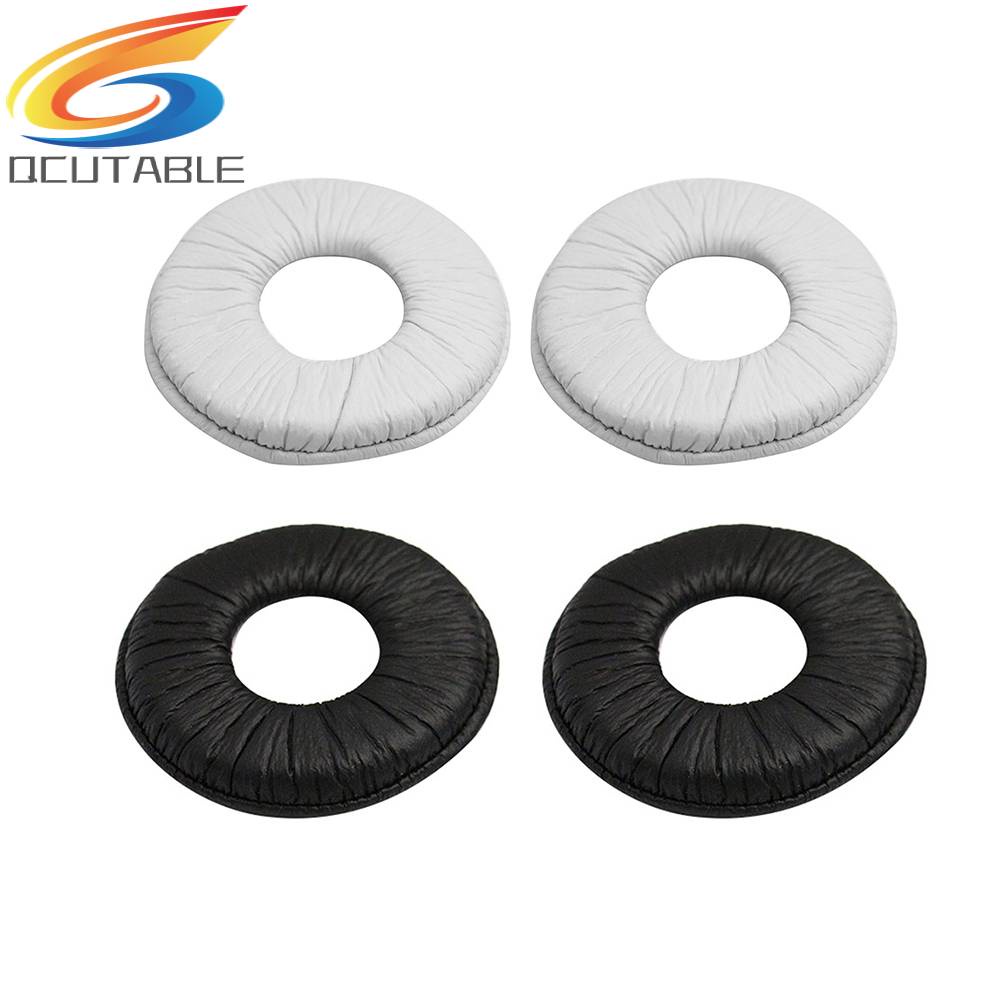 2 Mút Đệm Tai Nghe Mềm Màu Trắng / Đen Cho SONY MDR-ZX100 ZX300
