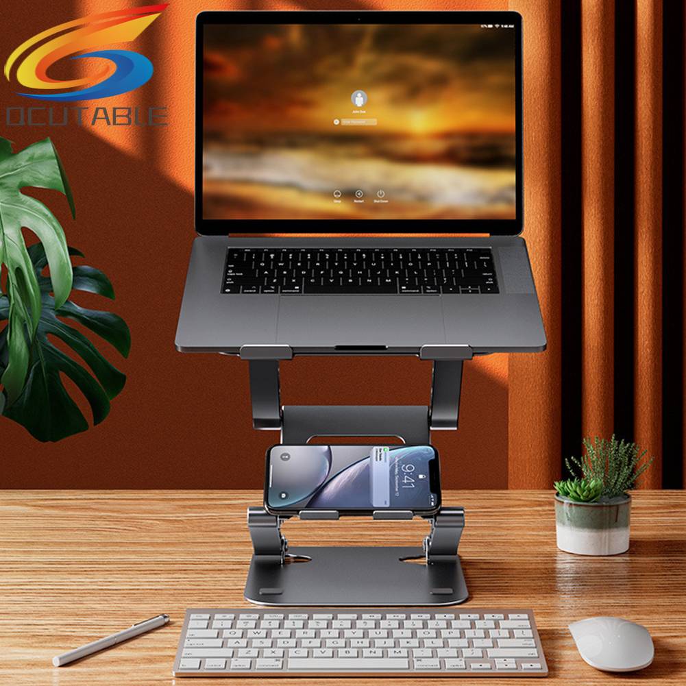 Giá Đỡ Điện Thoại / Máy Tính Bảng CNC 3 Lớp Làm Mát Điều Chỉnh Được 360