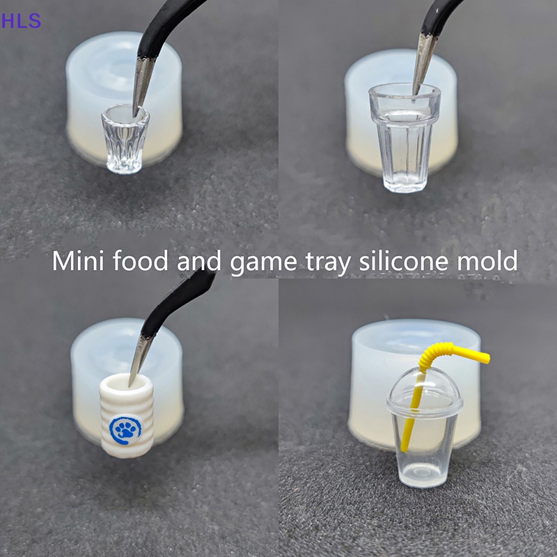 [HLS] Khuôn Silicon Làm Ly Mini Trang Trí Nhà Búp Bê